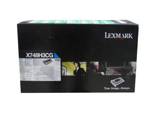 Lexmark  ( X748DE- X748DTE) X748H3CG Mavi Orjinal Toner