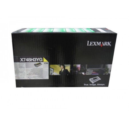 Lexmark X748H3YG (X748DE-X748DTE) Sarı Orjinal Toner Lexmark X748H3YG (X748DE-X748DTE) Sarı Orjinal Toner