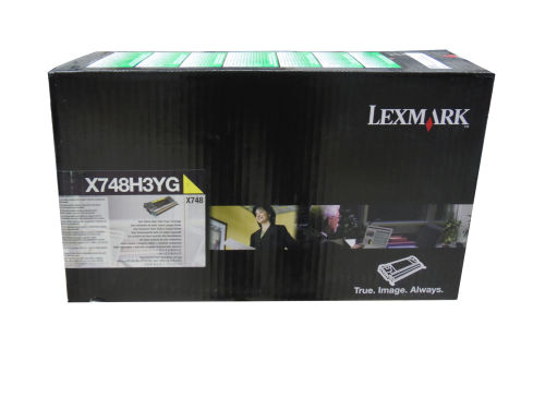 Lexmark X748H3YG (X748DE-X748DTE) Sarı Orjinal  Toner