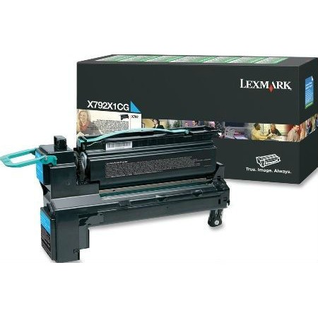 Lexmark X792X1CG Mavi Orjinal Toner Lexmark X792X1CG Mavi Orjinal Toner