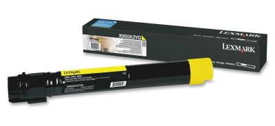 Lexmark (X950) X950X2YG Sarı Orjinal Toner
