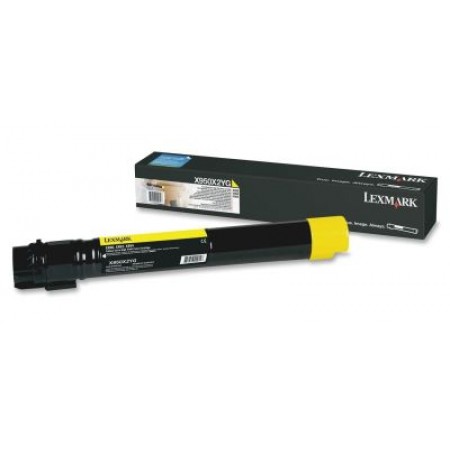 Lexmark (X950) X950X2YG Sarı Orjinal Toner Lexmark (X950) X950X2YG Sarı Orjinal Toner