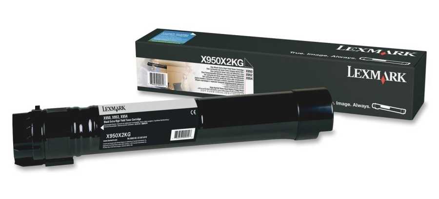 Lexmark X950X2KG Siyah Orjinal Toner