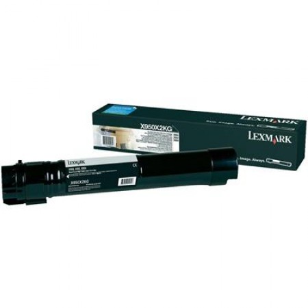 Lexmark X950X2KG Siyah Orjinal Toner Lexmark X950X2KG Siyah Orjinal Toner