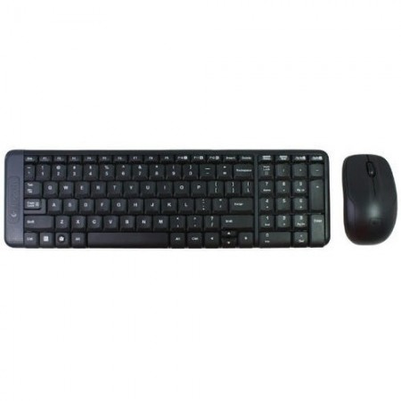 Logitech MK220 Kablosuz Kompakt Klavye Mouse Seti, Sağ ve Sol Elle Kullanıma Uygun Mouse, Sıvı Dökülmesine Dayanıklı Logitech MK220 Kablosuz Kompakt Klavye Mouse Seti, Sağ ve Sol Elle Kullanıma Uygun Mouse, Sıvı Dökülmesine Dayanıklı