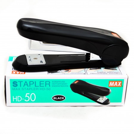 Max HD-50 Siyah Zımba Makinesi