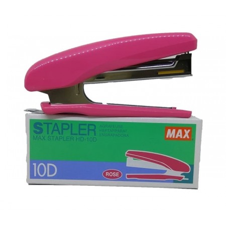 Max Stapler HD-10D Pembe Zımba Makinası Max Stapler HD-10D Pembe Zımba Makinası