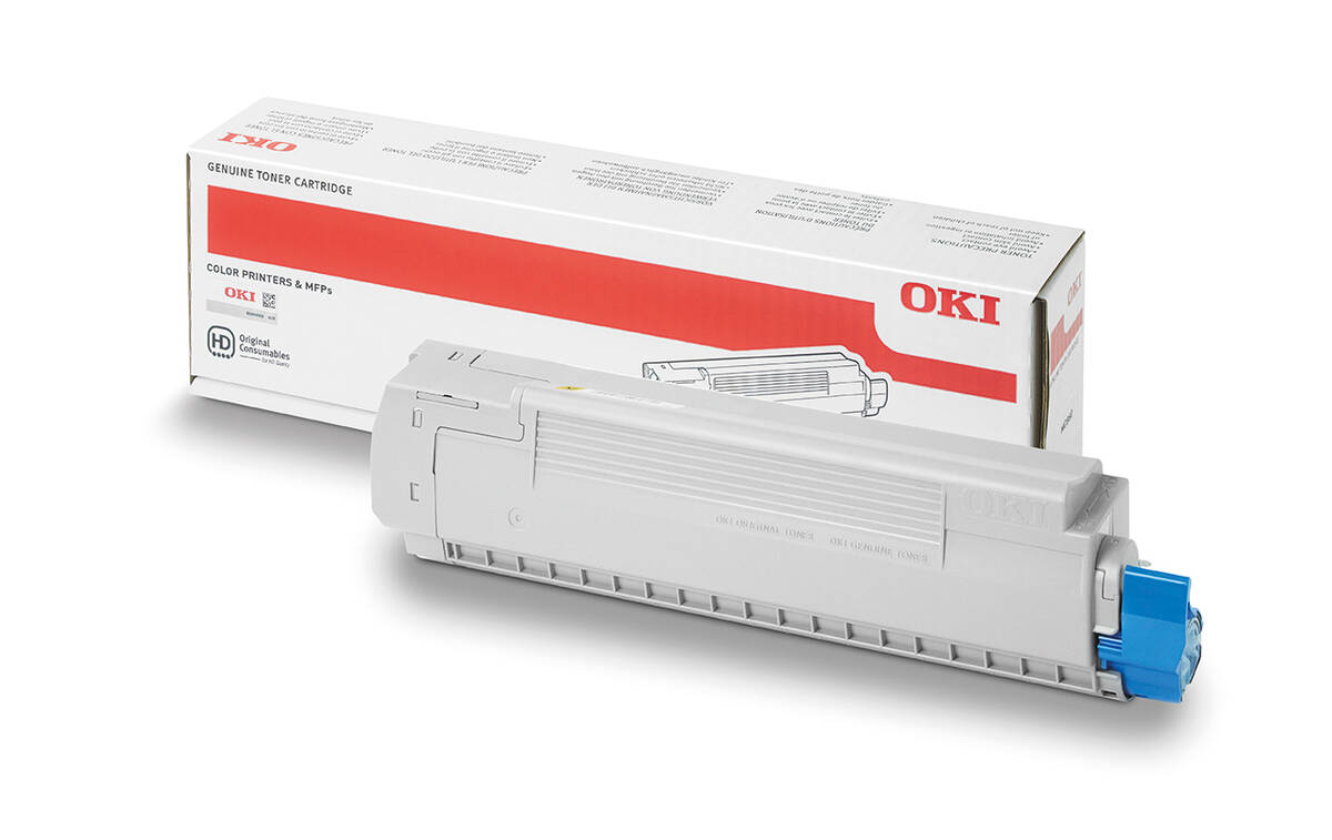 OKI  45862814 SARI ORJİNAL TONER MC873-MC883  10,000 SAYFA