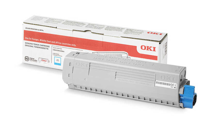 OKI (47095707) Mavi Orjinal Toner - C824 / C834 / C844