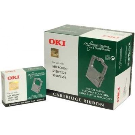 Oki 5520 (01277801) Siyah Orjinal 16'lı Paket Şerit Oki 5520 (01277801) Siyah Orjinal 16'lı Paket Şerit