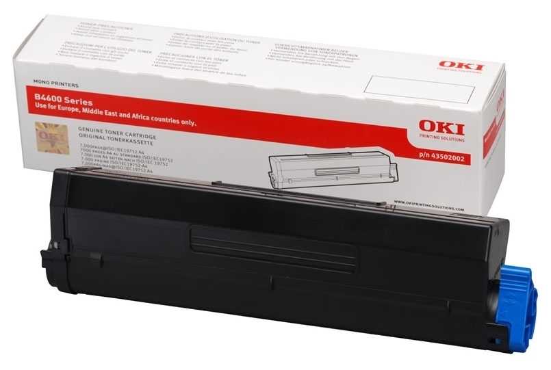 Oki B4600 - (43502004) Orjinal Toner Yüksek Kapasiteli
