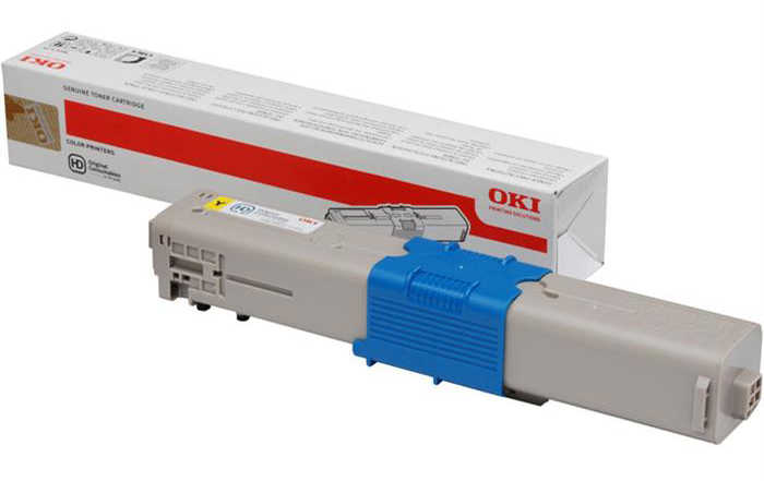 Oki C301 (44973541) Sarı Orjinal Toner