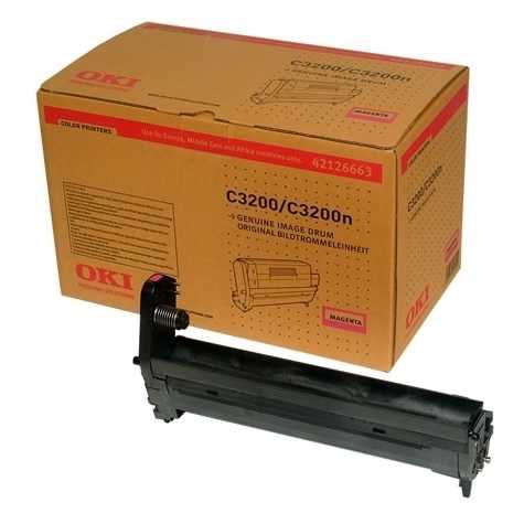 Oki C3200 - (42126663) Orjinal Kırmızı Drum Ünitesi
