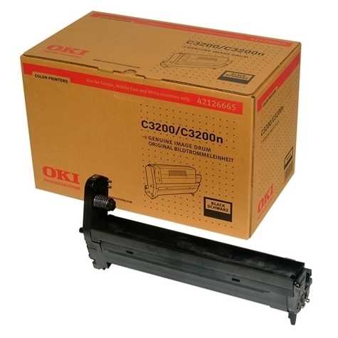 Oki C3200 - (42126665) Orjinal Siyah Drum Ünitesi