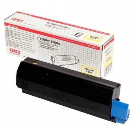 Oki C3200 (43034813) Sarı Orjinal Toner Oki C3200 (43034813) Sarı Orjinal Toner
