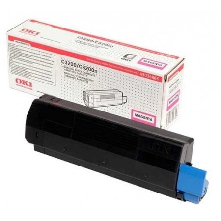 Oki C3200 (43034814) Kırmızı Orjinal Toner Oki C3200 (43034814) Kırmızı Orjinal Toner