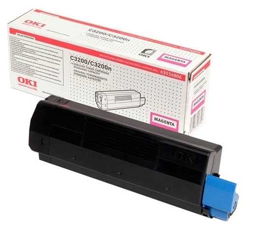 Oki C3200 (43034814) Kırmızı Orjinal Toner