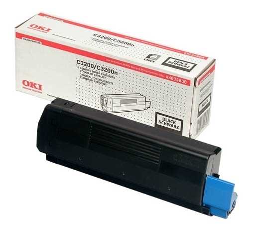 Oki C3200 - (43034816) Siyah Orjinal Toner