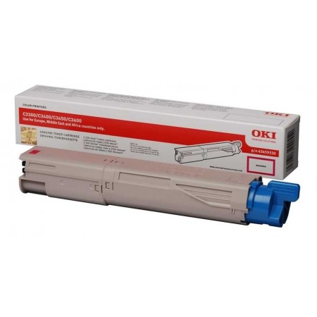 Oki C3300 (43459346) Kırmızı Orjinal Toner Oki C3300 (43459346) Kırmızı Orjinal Toner