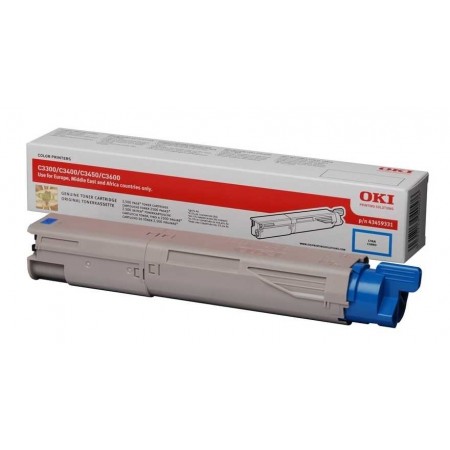 Oki C3300 (43459347) Mavi Orjinal Toner Oki C3300 (43459347) Mavi Orjinal Toner