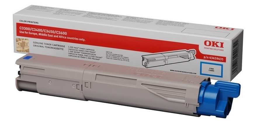 Oki C3300 - (43459443) Mavi Orjinal Toner