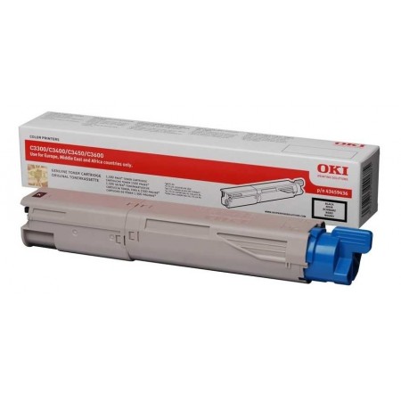 Oki C3300 - (43459444) Siyah Orjinal Toner Oki C3300 - (43459444) Siyah Orjinal Toner