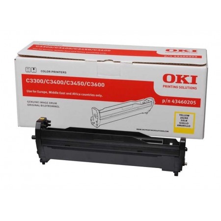 Oki C3300-43460205 Orjinal Sarı Drum Ünitesi Oki C3300-43460205 Orjinal Sarı Drum Ünitesi