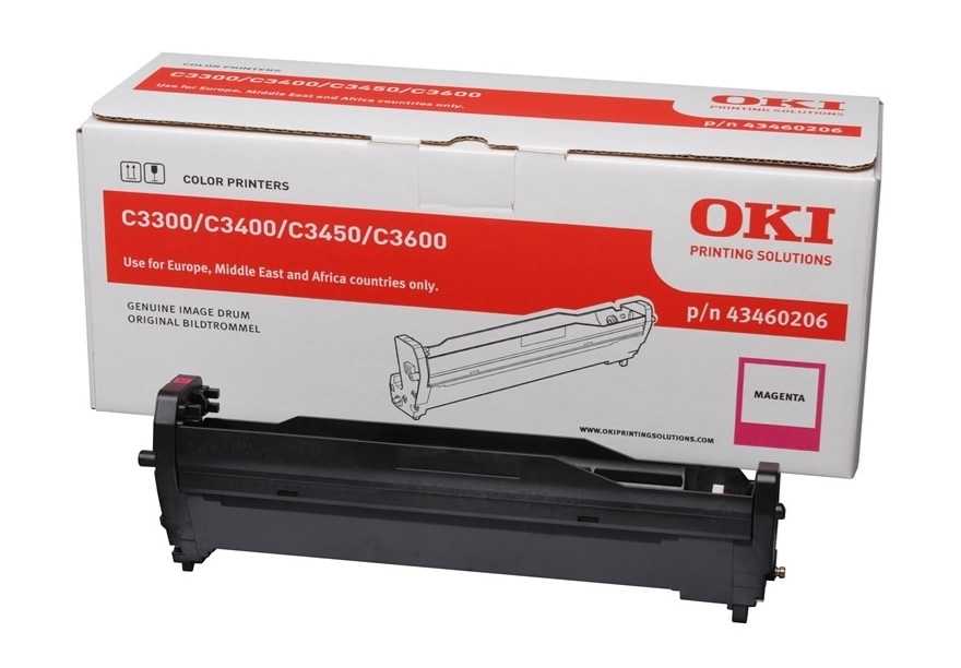 Oki C3300 (43460206) Kırmızı Orjinal Drum Ünitesi