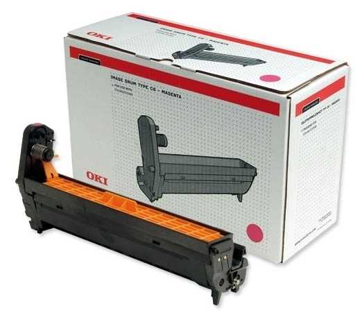 Oki C5100 - (42126606) Orjinal Kırmızı Drum Ünitesi