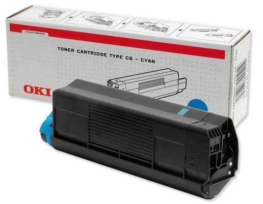 Oki C5100 - (42127490) Mavi Orjinal Toner