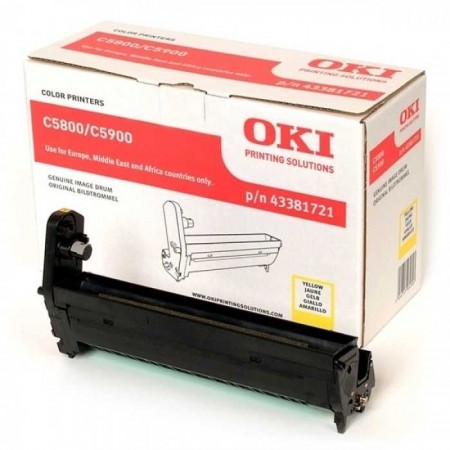 Oki C5550 (43381721) Sarı Orjinal Drum Ünitesi Oki C5550 (43381721) Sarı Orjinal Drum Ünitesi