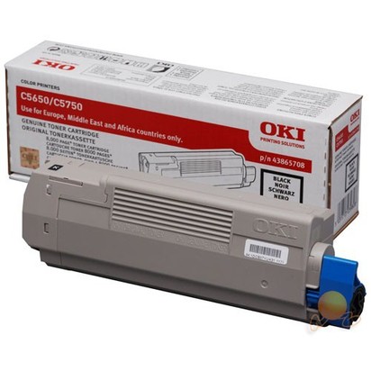 Oki C5650 (43865740) Siyah Orjinal Toner