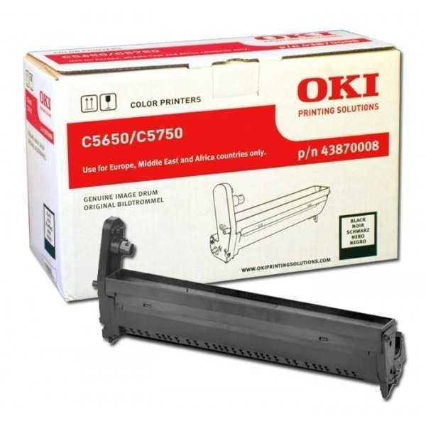Oki C5650 (43870008) Siyah Orjinal Drum Ünitesi