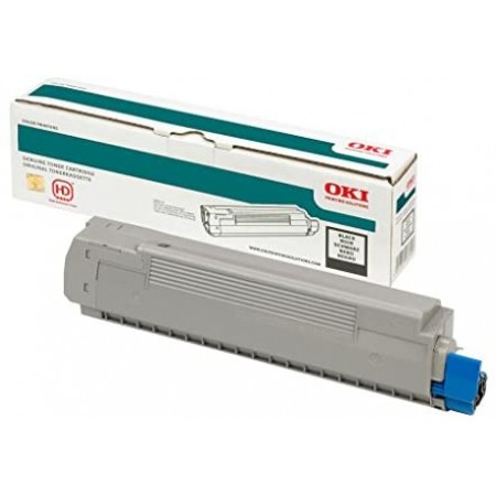 Oki C5850 (43865744) Siyah Orjinal Toner Oki C5850 (43865744) Siyah Orjinal Toner