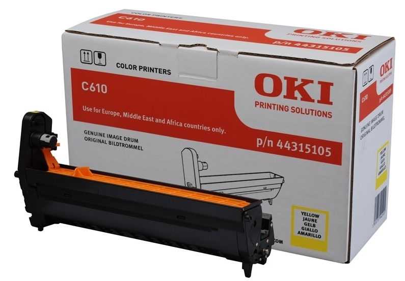 Oki C610 - (44315105) Orjinal Sarı Drum Ünitesi