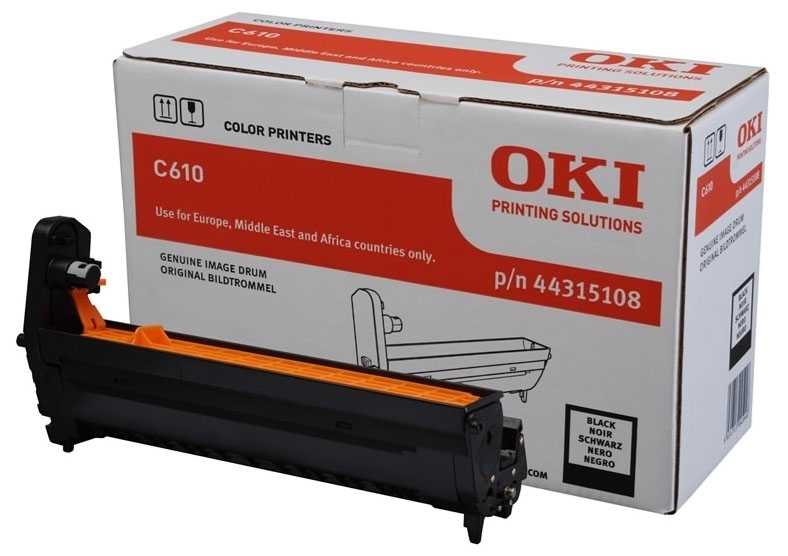Oki C610 - (44315108) Orjinal Siyah Drum Ünitesi