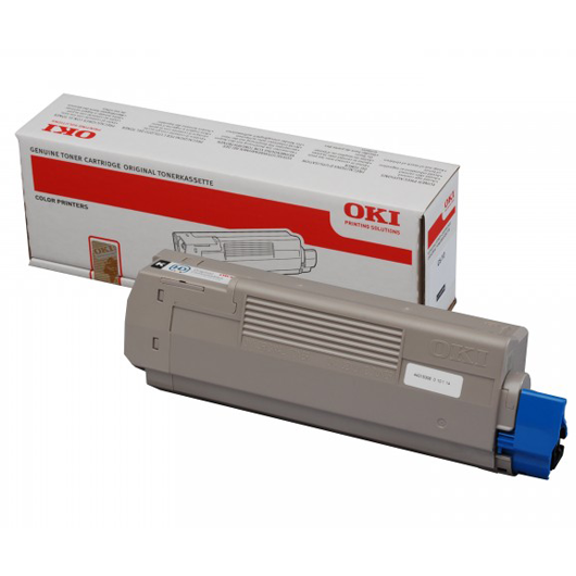 Oki C610 (44315321) Sarı Orjinal Toner