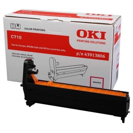 Oki C710 (43913806) Kırmızı Orjinal Drum Ünitesi Oki C710 (43913806) Kırmızı Orjinal Drum Ünitesi