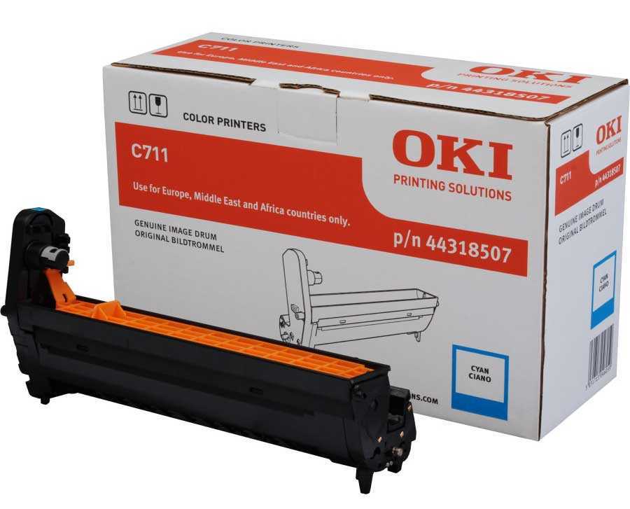 Oki C711 - (44318507) Orjinal Mavi Drum Ünitesi