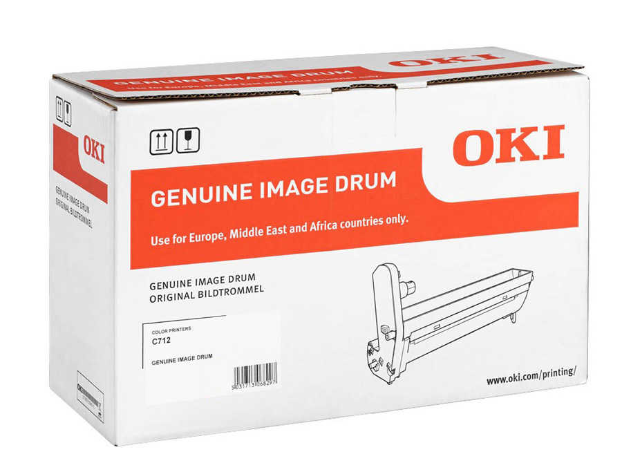 Oki C712 - (46507413) Sarı Orjinal Drum Ünitesi