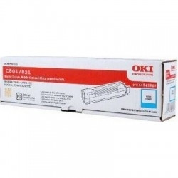 OKI C801-C821 44643007 Mavi Orjinal Toner