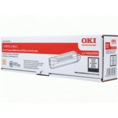 OKI C801-C821 44643008 Siyah Orjinal Toner OKI C801-C821 44643008 Siyah Orjinal Toner