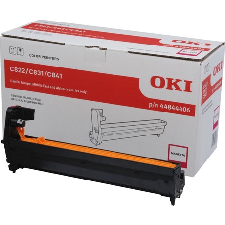 Oki C822 (44844406) Kırmızı Orjinal Drum Ünitesi