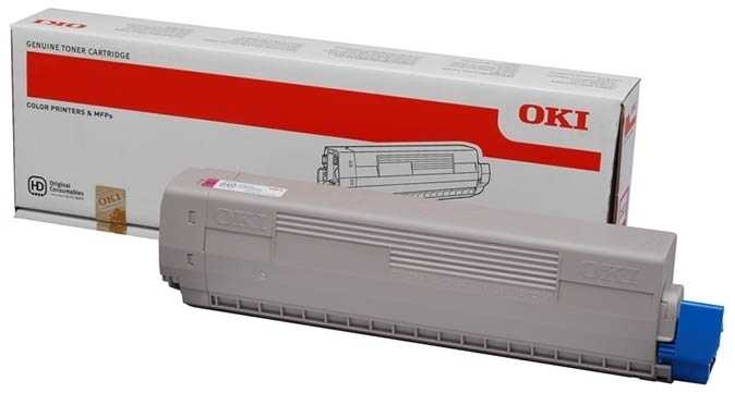 Oki C822 - (44844627) Mavi Orjinal Toner