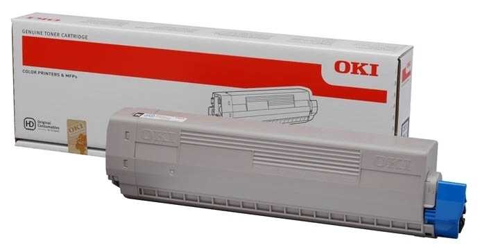 Oki C831 - (44844508) Siyah Orjinal Toner