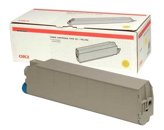 Oki C9300 (41963675) Sarı Orjinal Toner
