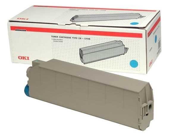 Oki C9300 (41963677) Mavi Orjinal Toner