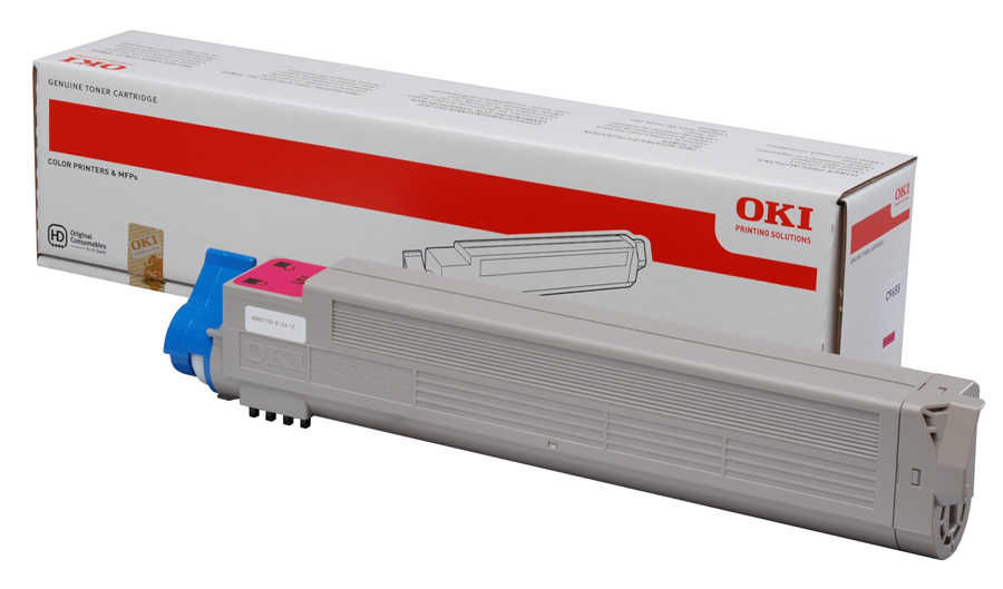 Oki C931 - (45536414) Kırmızı Orjinal Toner