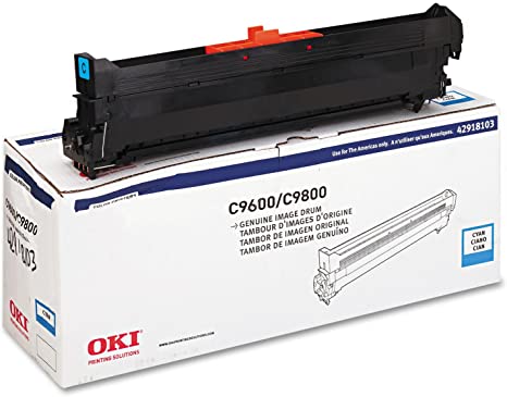 Oki C9600 (42918103) Mavi Orjinal Drum Ünitesi