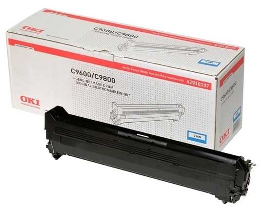 Oki C9600 - (42918107) Orjinal Mavi Drum Ünitesi